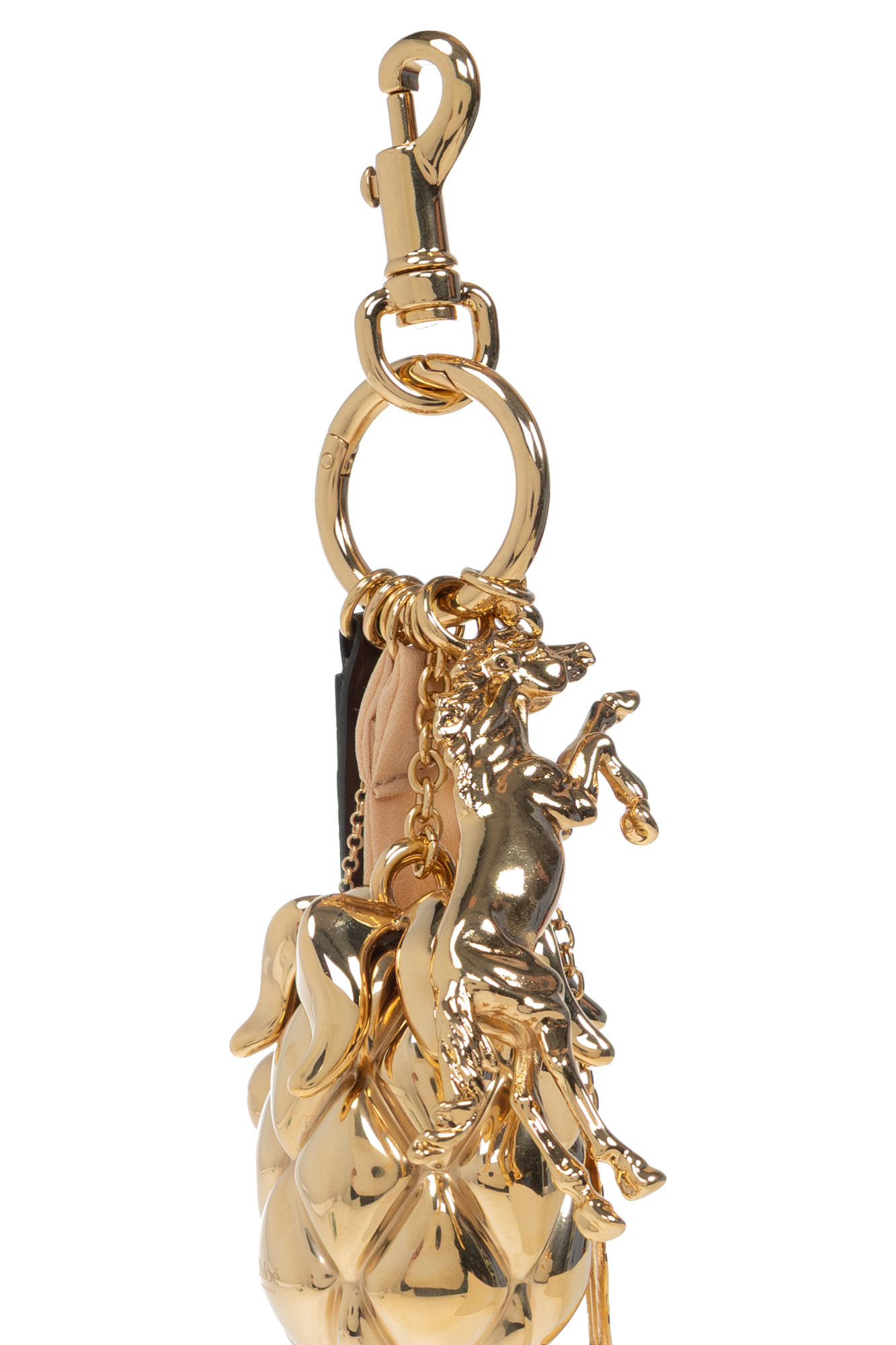 キーホルダー・キーリング CHLOE Woman Key chain Gold CH25UK163P69 9DA Chloé Keychain with charms | Women's Accessories | Vitkac